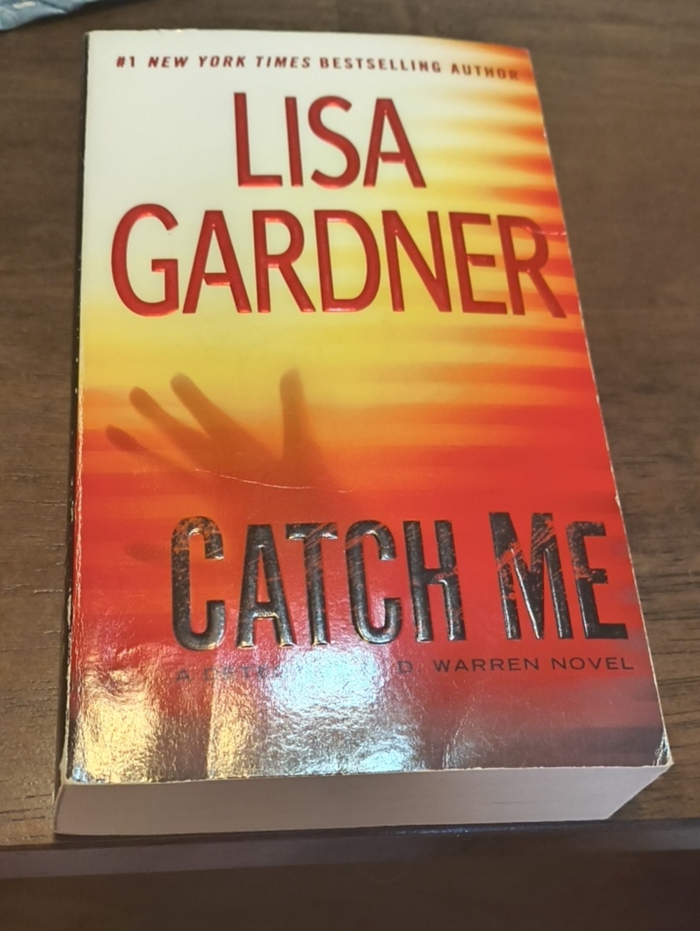 Original Penguin Orange Red Gradient 'Catch Me' Paperback Book - Picture 1 of 2